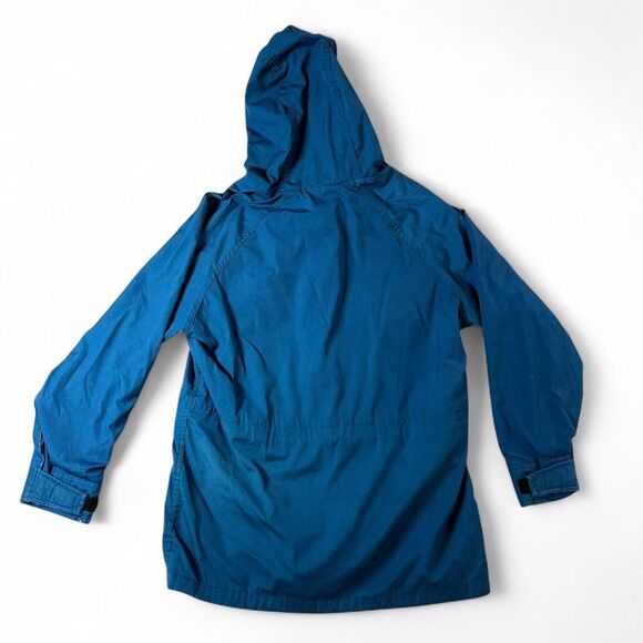 Vintage Eddie Bauer Wool Blue Jacket Coat Medium - Picture 6 of 6